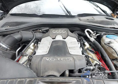 2014 Audi A6 3.0T Premium Plus from USA, damaged, VIN WAUFGAFC1EN143754